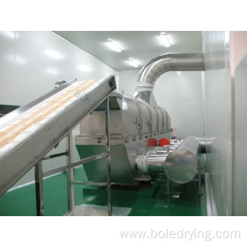 Edible salt vibrating fluid bed dryer Salt dryer